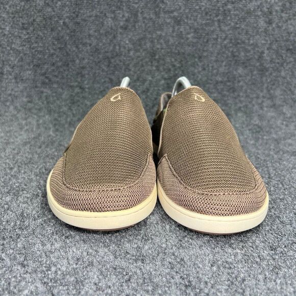 OluKai Nohea Mesh Shoes Men\'s Size 8.5 Brown Slip On Casual Comfort Beach Loafer main image 5